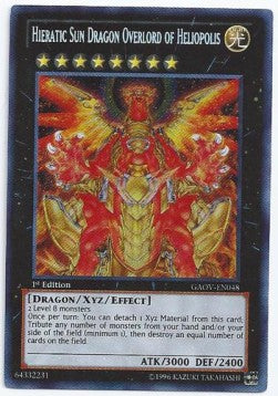 Hieratic Sun Dragon Overlord of Heliopolis - Galactic Overlord (Secret Rare) [GAOV-048]