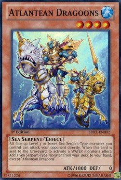 Atlantean Dragoons - Structure Deck: Realm of the Sea Emperor (Super Rare) [SDRE-002]