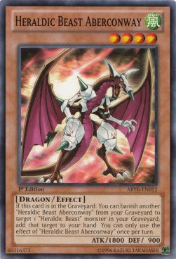 Heraldic Beast Aberconway - Abyss Rising (Common) [ABYR-012]
