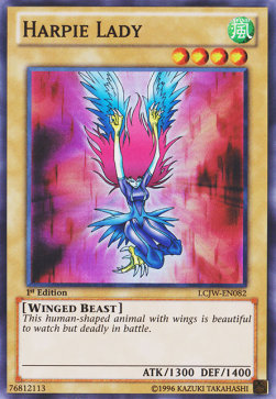 Harpie Lady - Legendary Collection 4: Mega Pack (Super Rare) [LCJW-082]