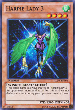 Harpie Lady 3 - Legendary Collection 4: Mega Pack (Super Rare) [LCJW-092]