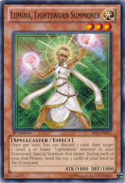 Lumina, Lightsworn Summoner - Structure Deck: The Realm of Light (Common) [SDLI-012]