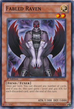 Fabled Raven - Structure Deck: The Realm of Light (Common) [SDLI-020]