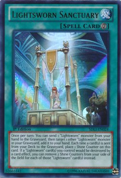 Lightsworn Sanctuary - Structure Deck: The Realm of Light (Ultra Rare) [SDLI-024]
