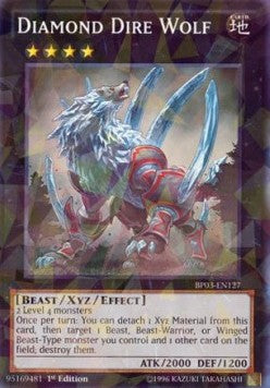 Diamond Dire Wolf - Battle Pack 3: Monster League (Shatterfoil) [BP03-127]