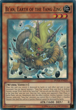 Bi'an, Earth of the Yang Zing - Duelist Alliance (Super Rare) [DUEA-029]