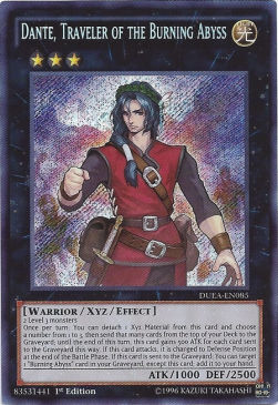 Dante, Traveler of the Burning Abyss - Duelist Alliance (Secret Rare) [DUEA-085]