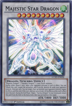Majestic Star Dragon - Legendary Collection 5D's: Mega Pack (Super Rare) [LC5D-036]