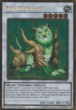 Naturia Beast - Premium Gold 2 (Gold Rare) [PGL2-086]