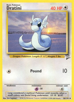 Dratini - Base Set 2 (Uncommon) [B2-38]