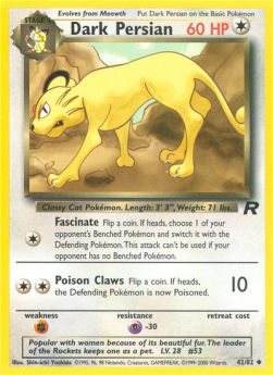 Dark Persian - Team Rocket (Uncommon) [TR-42]