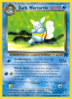 Dark Wartortle - Team Rocket (Uncommon) [TR-46]