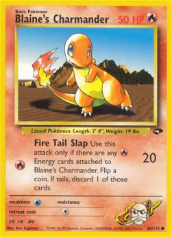 Blaine's Charmander - Gym Challenge (Common) [GC-60]