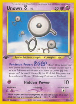 Unown - Neo Revelation (Uncommon) [NR-39]