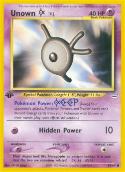 Unown - Neo Revelation (Common) [NR-58]