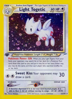 Light Togetic - Neo Destiny (Holo Rare) [NDE-15]