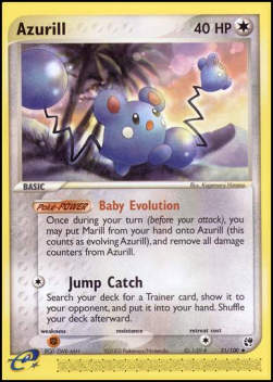 Azurill - EX Sandstorm (Uncommon) [SS-31]