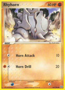 Rhyhorn - EX Emerald (Common) [EM-62]
