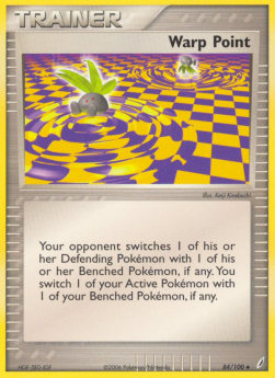 Warp Point - EX Crystal Guardians (Uncommon) [CG-84]