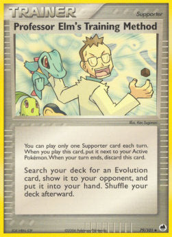 Professor Elm's Training Method - EX Dragon Frontiers (Uncommon) [DF-79]