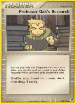 Professor Oak's Research - EX Dragon Frontiers (Uncommon) [DF-80]