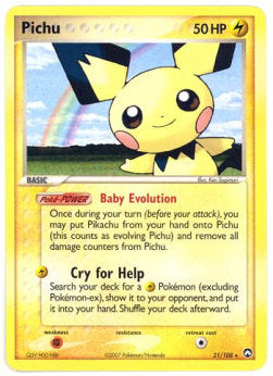 Pichu - EX Power Keepers (Rare) [PK-21]