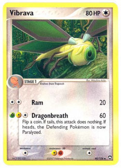 Vibrava - EX Power Keepers (Uncommon) [PK-40]