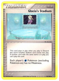 Glacia's Stadium - EX Power Keepers (Uncommon) [PK-76]