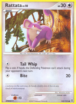 Rattata Lv.10 - Secret Wonders (Common) [SW-103]