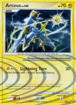 Arceus Lv.100 - Arceus (Holo Rare) [AR-AR6]