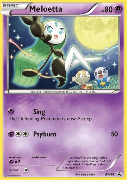 Meloetta - BW Black Star Promos (Promo) [BW-68]