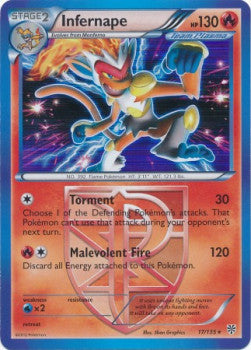 Infernape - Plasma Storm (Holo Rare) [PLS-17]