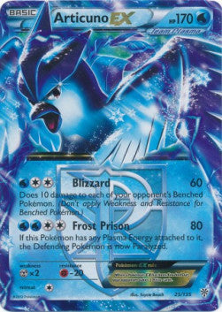 Articuno EX - Plasma Storm (Ultra Rare) [PLS-25]