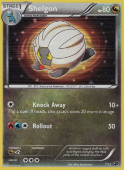 Shelgon - Dragon Vault (Holo Rare) [DRV-7]