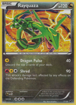 Rayquaza - Dragon Vault (Holo Rare) [DRV-11]