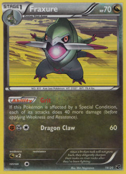Fraxure - Dragon Vault (Holo Rare) [DRV-14]