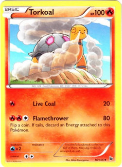 Torkoal - Flashfire (Uncommon) [FLF-16]