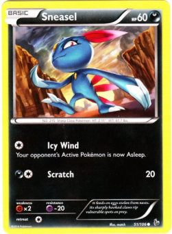 Sneasel - Flashfire (Common) [FLF-51]