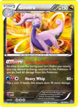 Goodra - Flashfire (Holo Rare) [FLF-74]