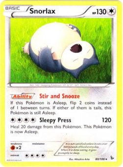Snorlax - Flashfire (Rare) [FLF-80]