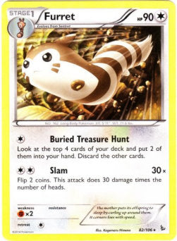 Furret - Flashfire (Rare) [FLF-82]