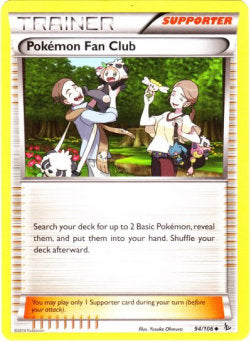 Pokémon Fan Club - Flashfire (Uncommon) [FLF-94]