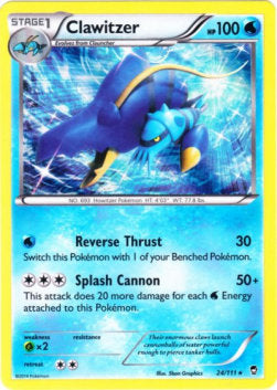 Clawitzer - Furious Fists (Holo Rare) [FFI-24]