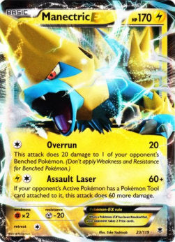 Manectric EX - Phantom Forces (Ultra Rare) [PHF-23]