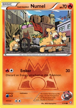 Team Magma's Numel - Double Crisis (Common) [DCR-1]