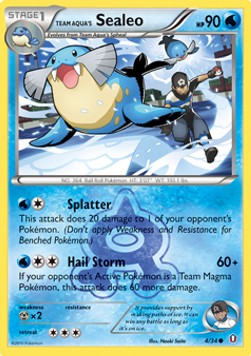 Team Aqua's Sealeo - Double Crisis (Common) [DCR-4]