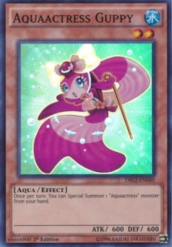 Aquaactress Guppy - Dragons of Legend 2 (Super Rare) [DRL2-040]