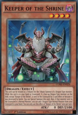 Keeper of the Shrine - Clash of Rebellions (Common) [CORE-024]