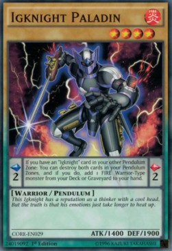 Igknight Paladin - Clash of Rebellions (Common) [CORE-029]