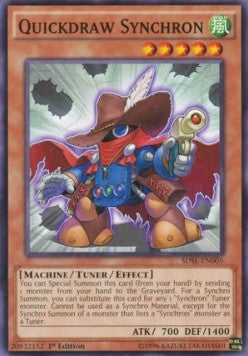 Quickdraw Synchron - Structure Deck: Synchron Extreme (Common) [SDSE-005]